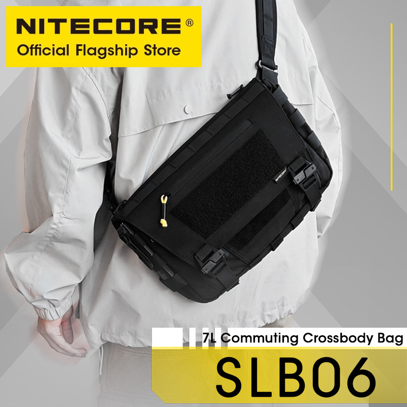 Xiaomi Laptop Accessories - NITECORE SLB06 Commuting Crossbody Bag Black