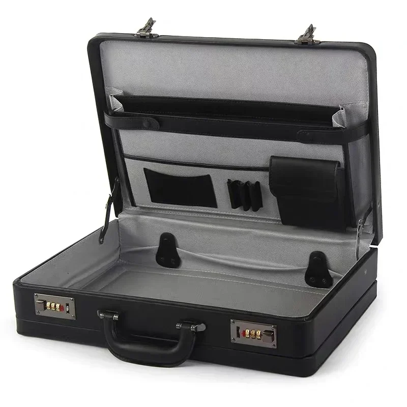 Laptop Accessories Organizer Bag - Password Box Multi-function Portable Suitcase Business