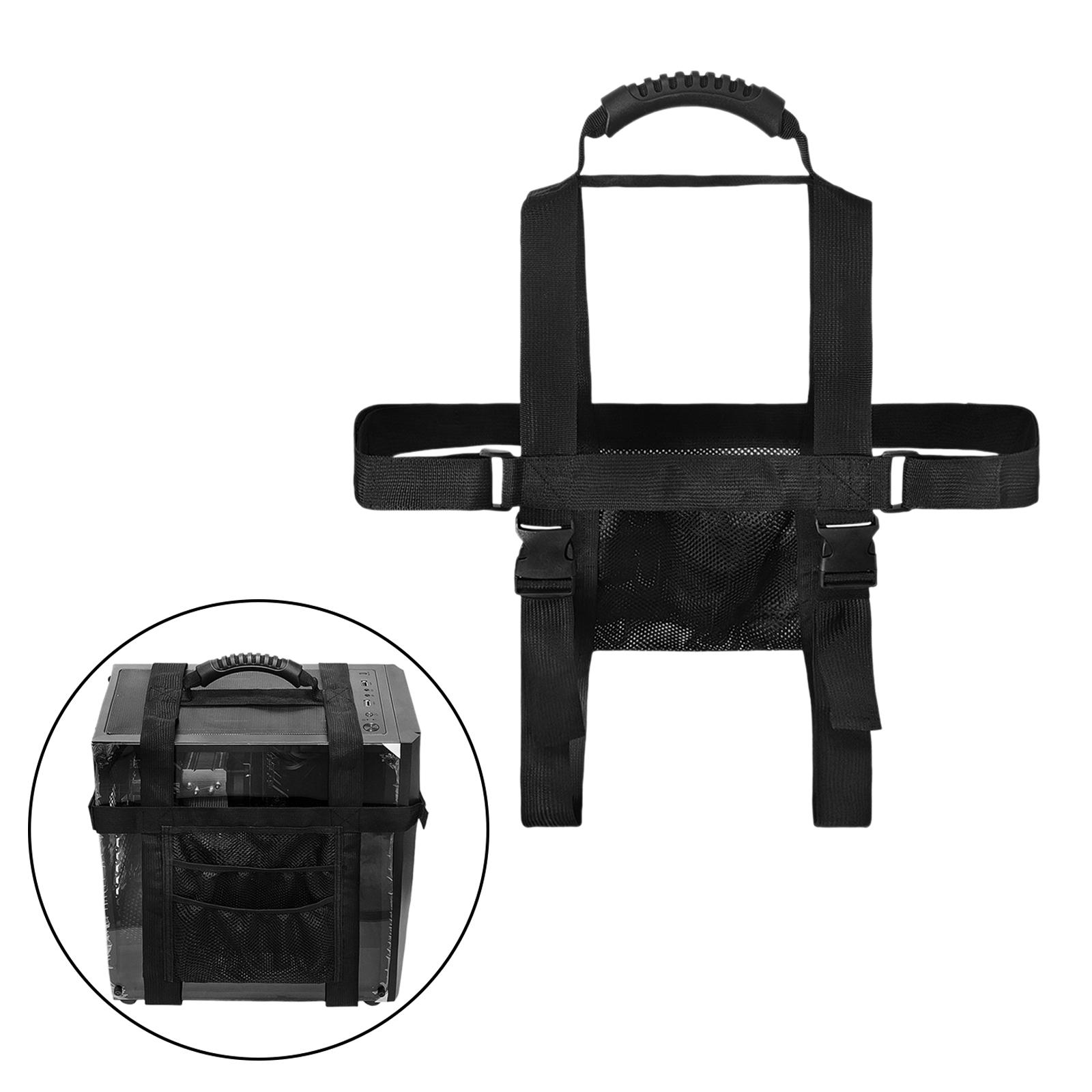 Laptop Accessories Bag - PC Tower Carrying Strap Sturdy with