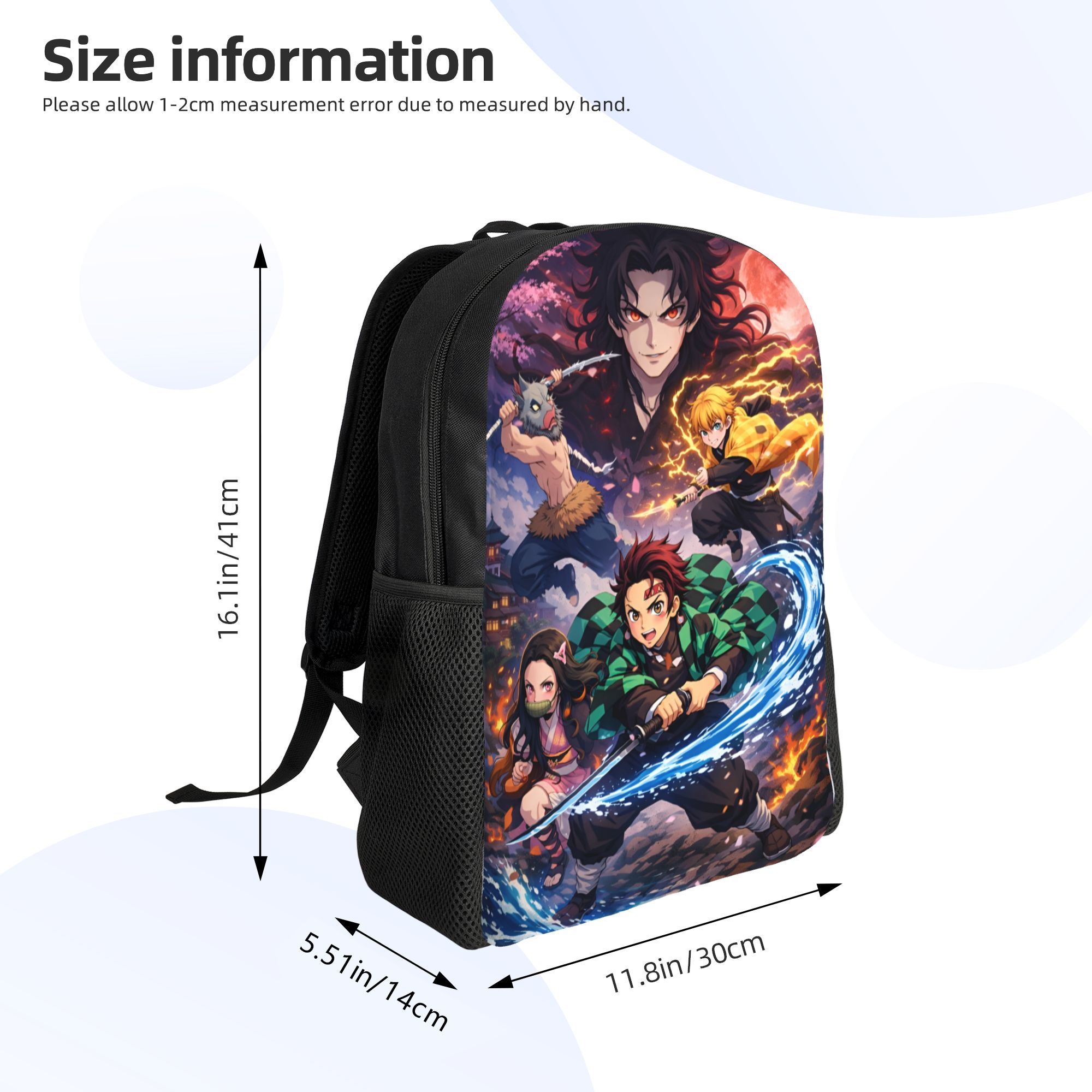 D-Demons Slayers Travel Backpa - огляд і ціна Laptop Accessories Bag