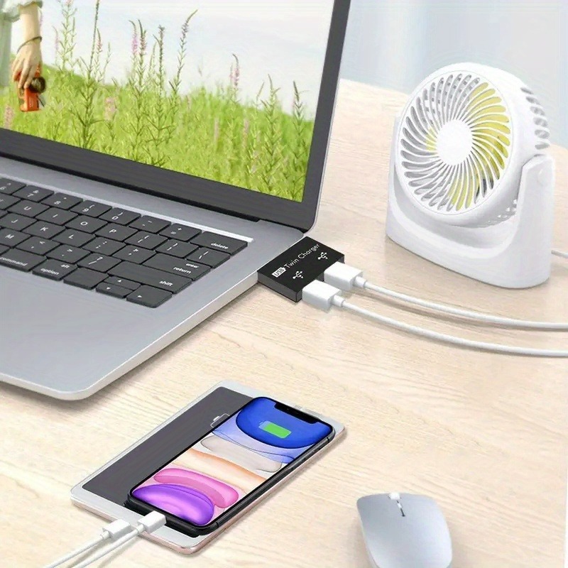 USB2.0 Splitter 1 Male To 2 Po - огляд і ціна Xiaomi Laptop Accessories