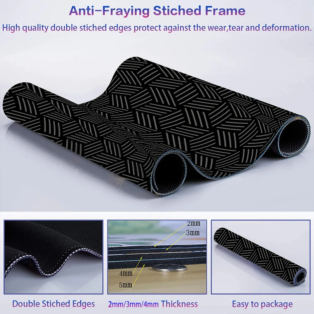 Laptop Black Mouse Pad Simple  - огляд і ціна Laptop Accessories For Protection