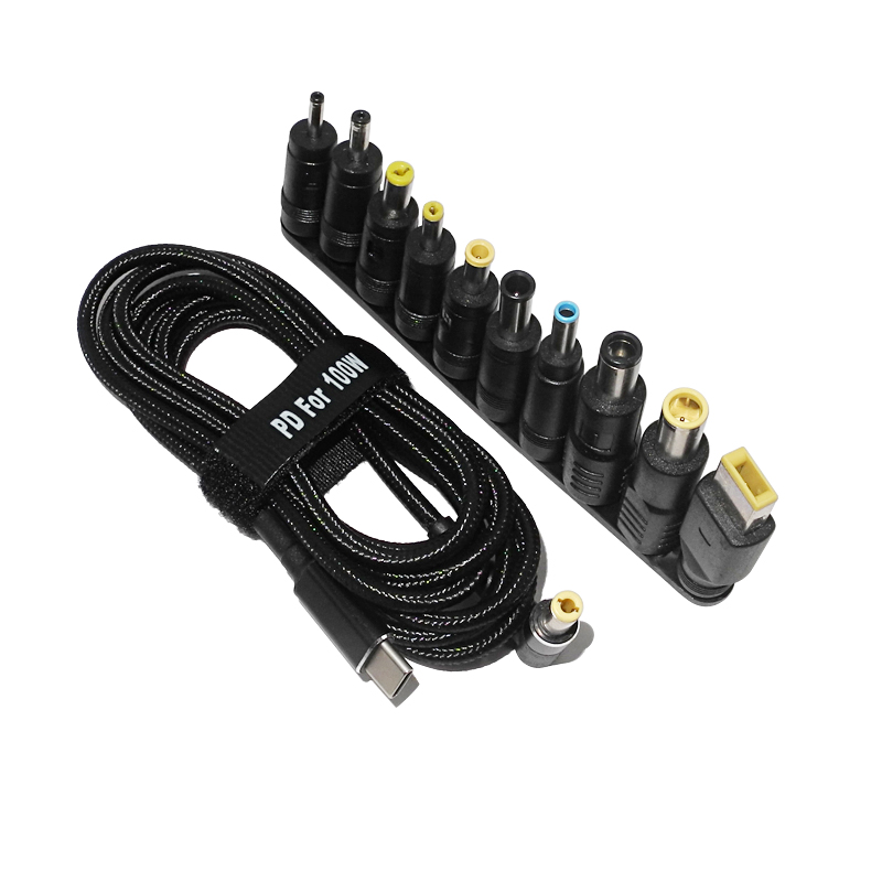 100W Type C Dc Power Adapter J - огляд і ціна Laptop Lock Cable