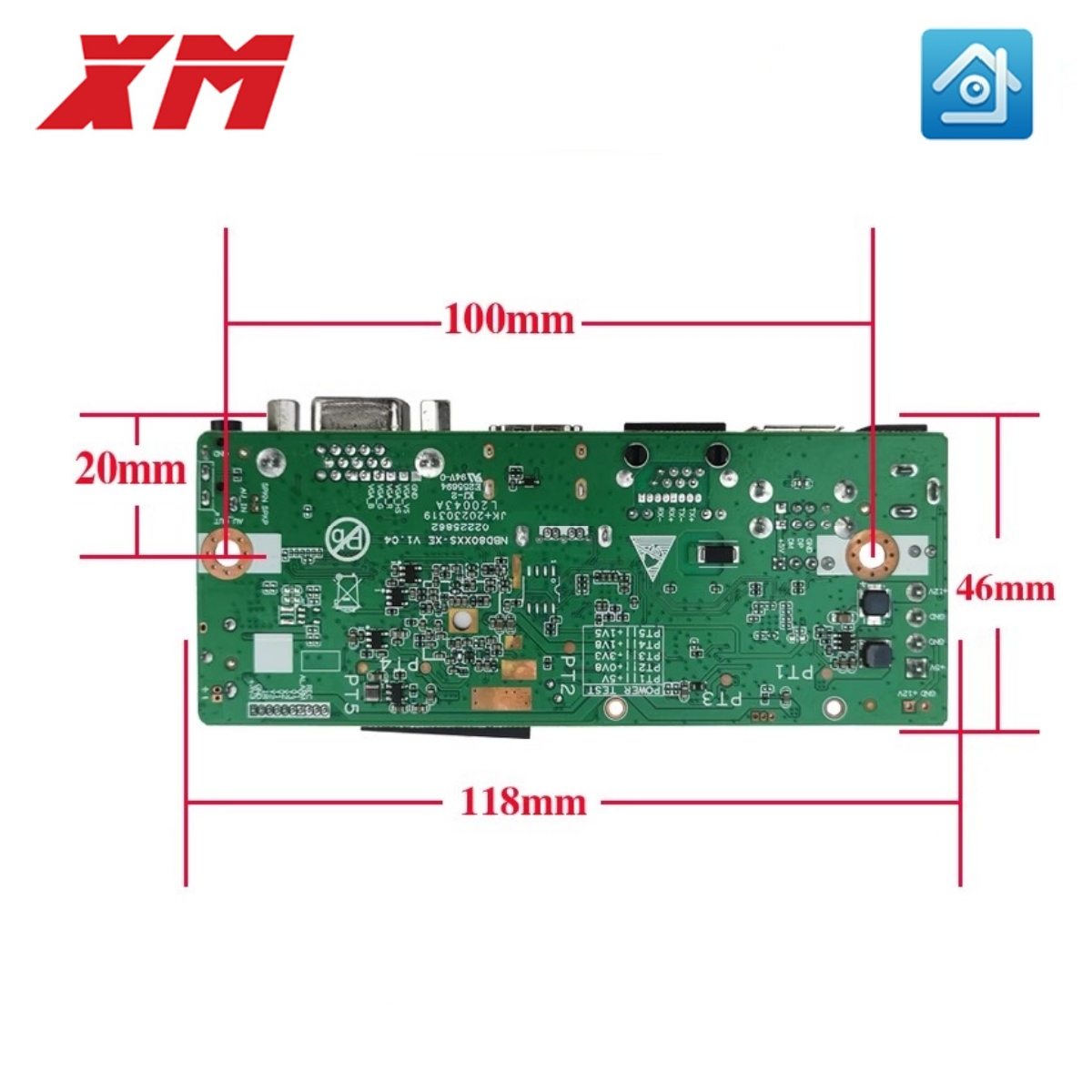 XM Original 10CH 4K 5MP H.265  - огляд і ціна Monitor Portable Usb