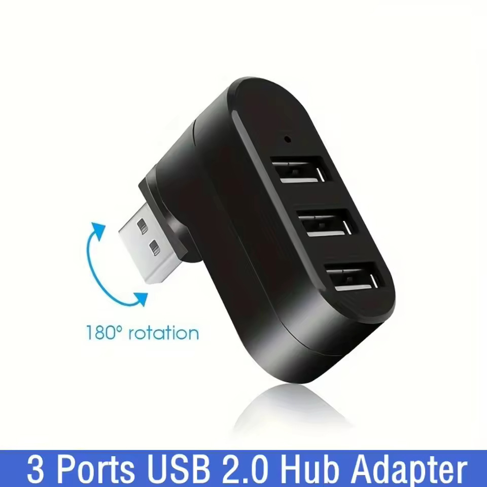 USB 2.0 Hub 3 Ports 180° Rotat - огляд і ціна Xiaomi Laptop Accessories