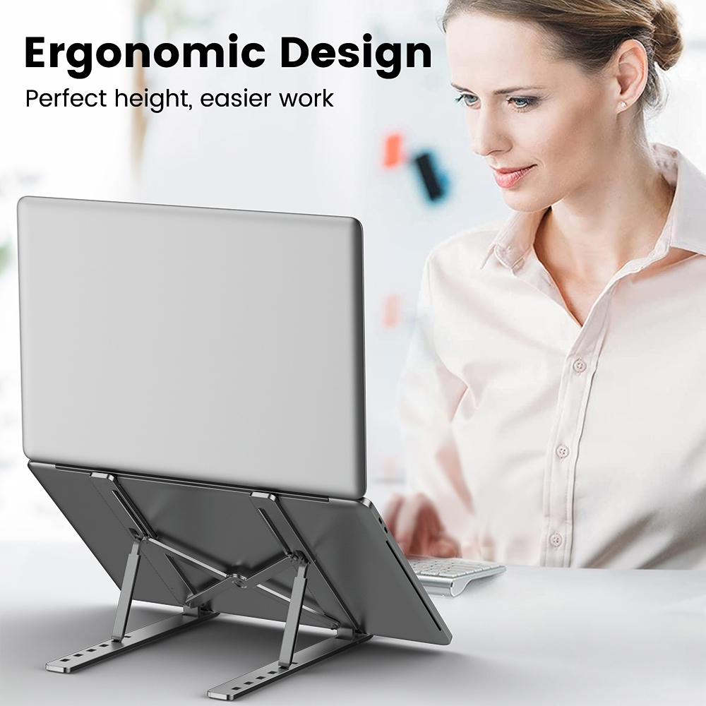 Adjustable Laptop Holder Alumi - огляд і ціна Laptop Accessories Price