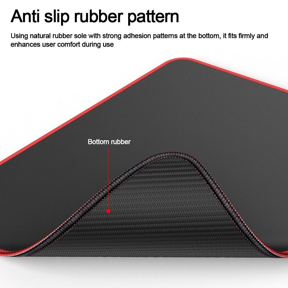 New Large Size Rubber Mouse Pa - огляд і ціна Laptop Accessories Writing Pad