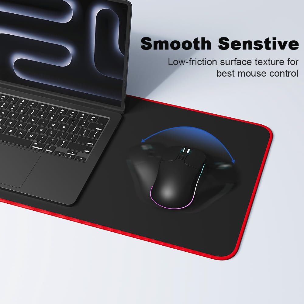 New Large Size Rubber Mouse Pa - огляд і ціна Laptop Accessories Writing Pad