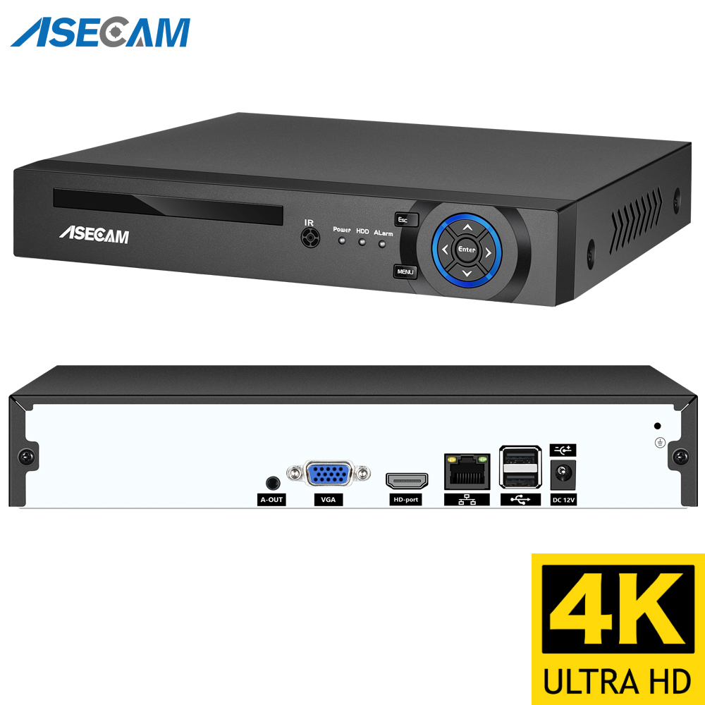 16CH 32CH 4K NVR Video Recorde - огляд і ціна Monitor Portable Usb