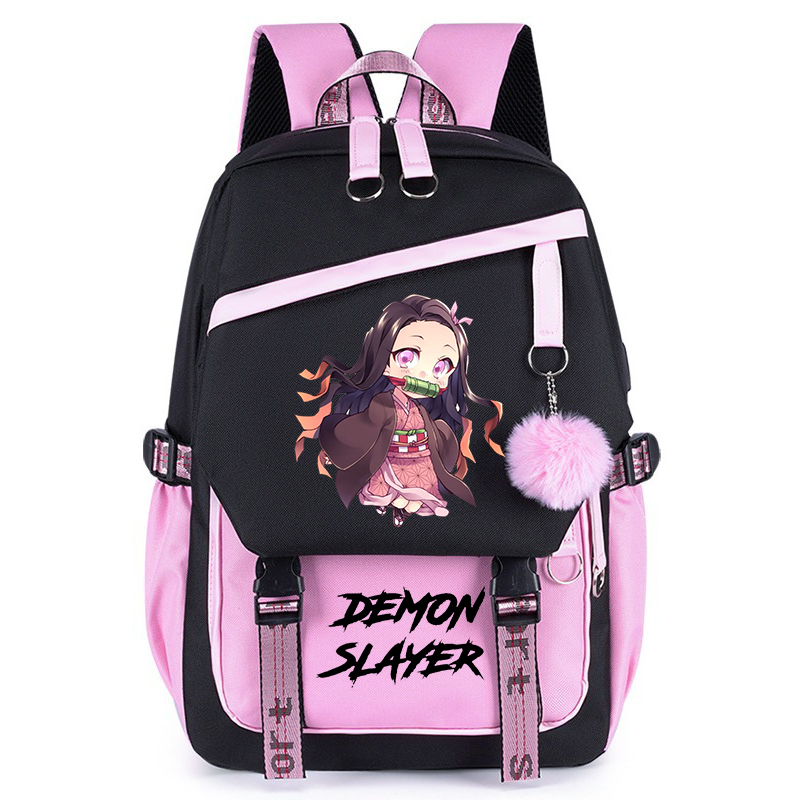 Demon Slayer Schoolbag Anime C - огляд і ціна Laptop Accessories Organizer Bag