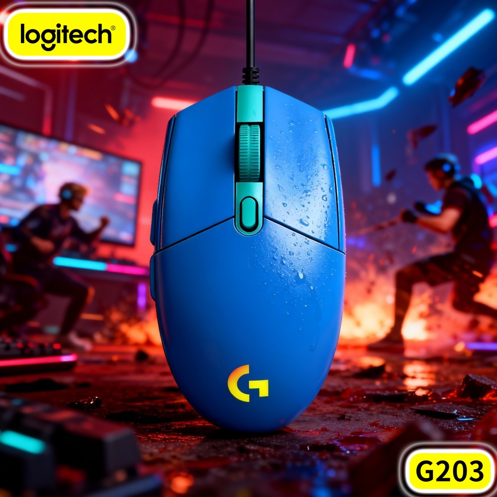 Logitech G203 Wired Gaming Mou - огляд і ціна Logitech Mouse G203