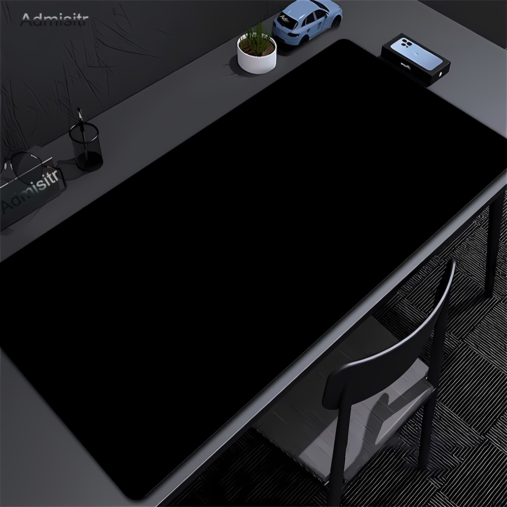 Large Black Mouse Pad Solid Co - огляд і ціна Laptop Accessories For Protection