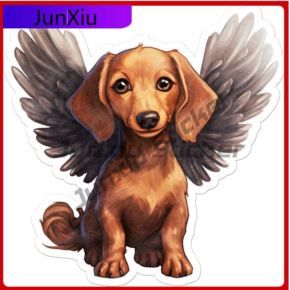 Dachshund Angel Vinyl New Must - огляд і ціна Laptop Accessories You Must Have