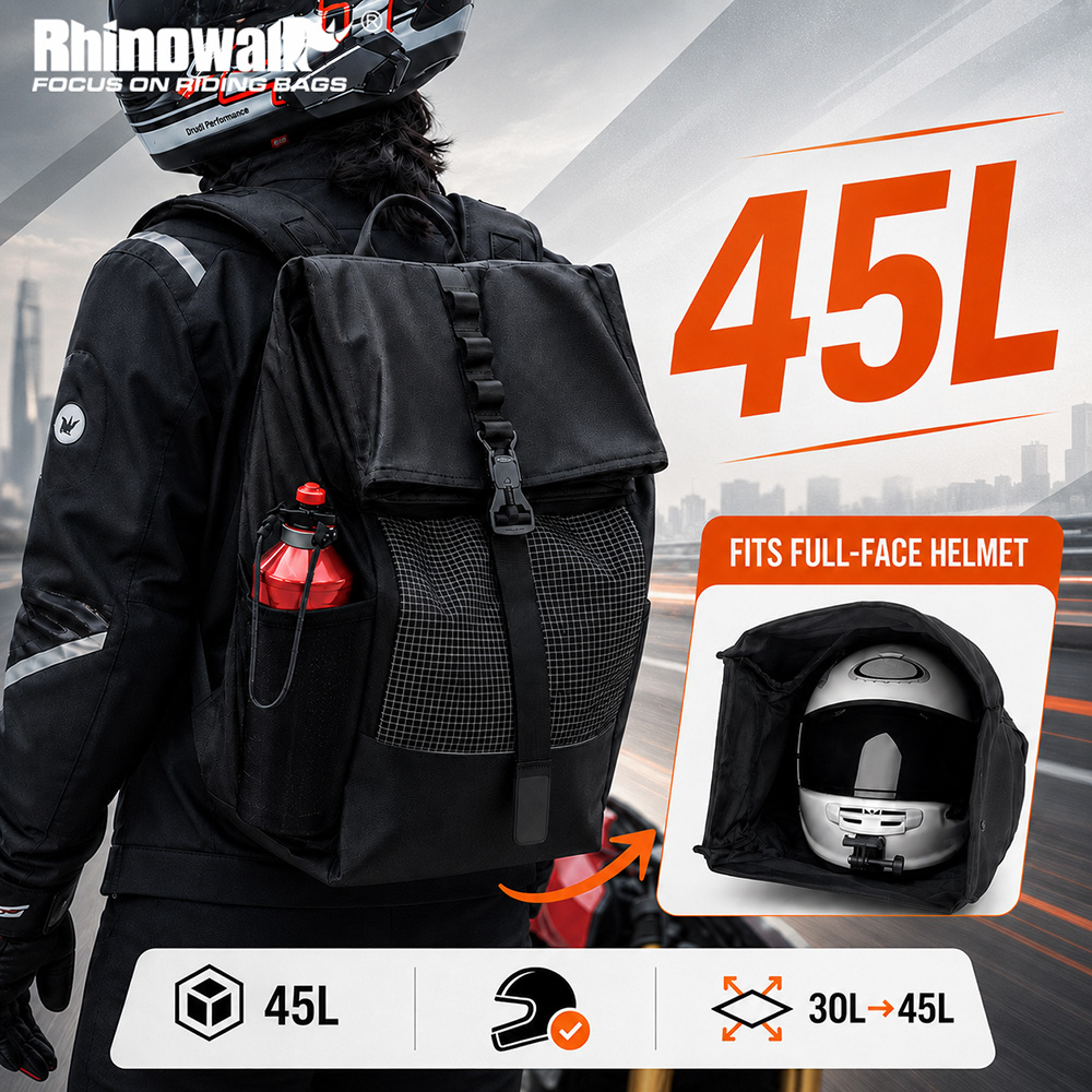 Rhinowalk Motorcycle Helmet Ba - огляд і ціна Laptop Accessories Bag